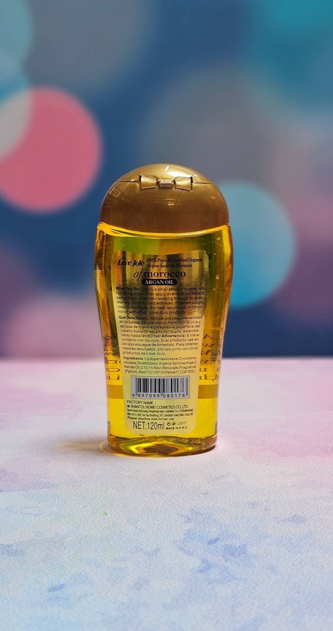 روغن ارگان لاو جوجو love jojo argan oil