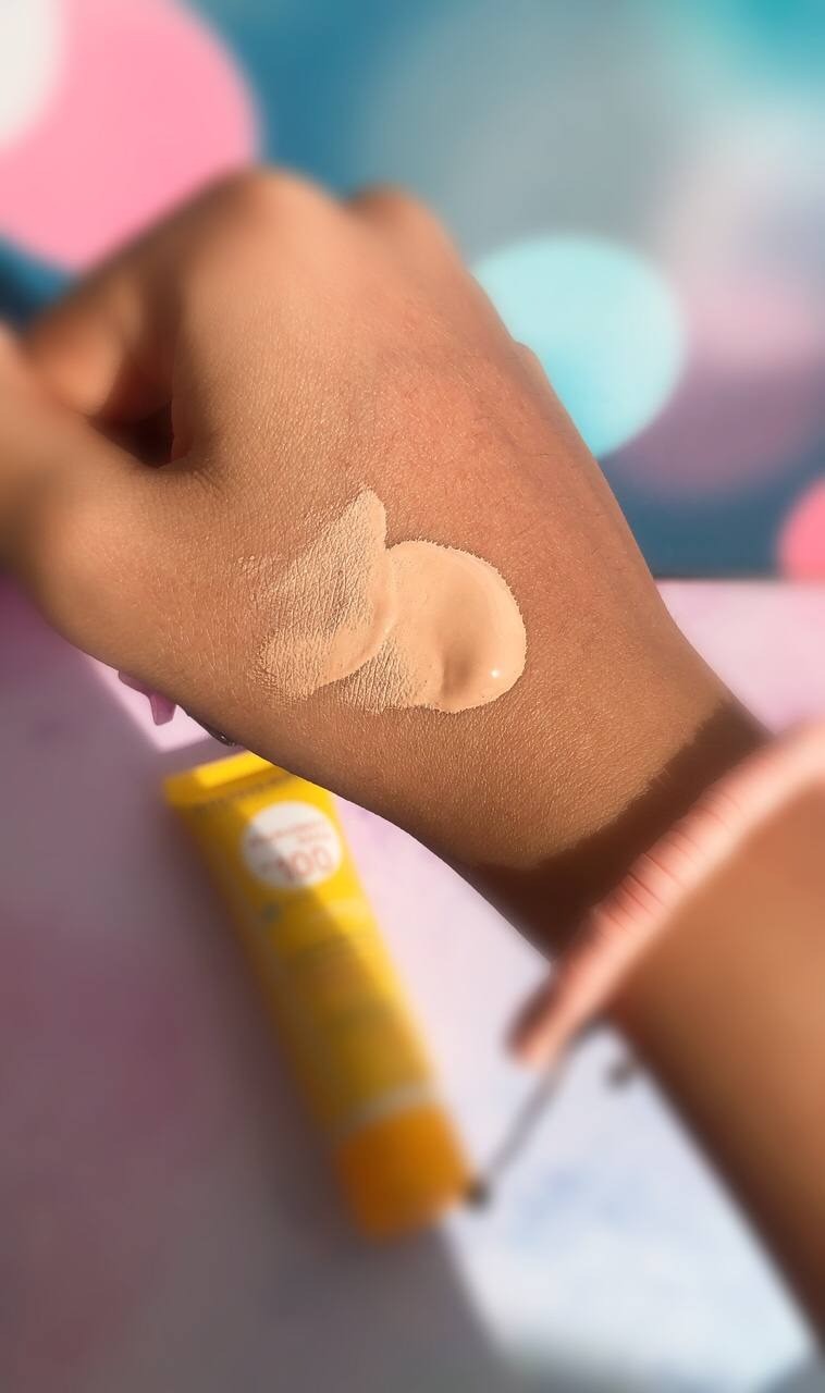 ضد افتاب رنگی spf100بیودرما